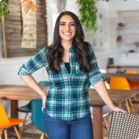 Smiling woman
