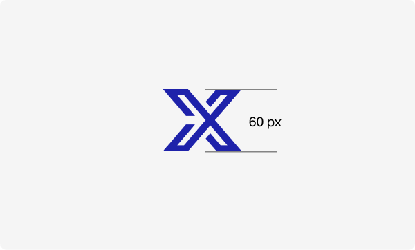 Xponential Minimum Logo Size - Icon